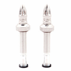 KCNC Alloy 7075AL Tubeless Valve 38mm for Presta (French Valve)-Silver MTB