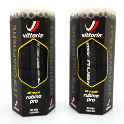 Vittoria Rubino Pro Tire G+ GRAPHENE 700 x 30c Full black Road Bike Tire