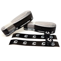 Cannondale Road Bicycle Handlebar Bar tape Black/Neon Red/Neon Yellow with Caps