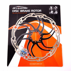 ALLIGATOR Motion MTB Road Bike Disc Brake Rotor 160mm 180mm 203mm - Black