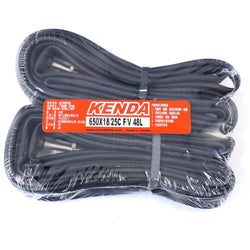 KENDA 650x18/25C F/V 48L Presta/French Road Bike Inner Tubes - 2 pcs