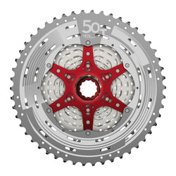 SunRace CSMZ90 11-50T 12 Speed Sun Race Wide Ratio Mountain Bike Cassette Silver