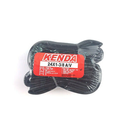 KENDA 24x1-3/8 A/V Schrader/American Valve Mini Kids Bike Inner Tubes - 2 pcs