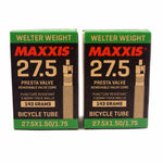 Maxxis Welter Weight 27.5x1.50/1.75 MTB Presta Valve Inner Tube - 2pcs