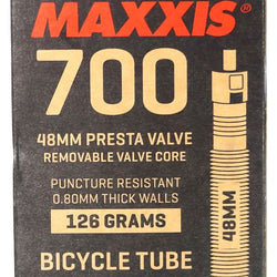 1Pack - 6 Pack Maxxis Welter Weight 700x28-35C 48mm Bike Inner Tube Presta FV