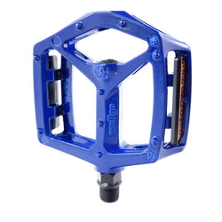 WELLGO MG-3 Fixed Pin Bike Pedals for MTB BMX DH Platform 9/16'' Blue
