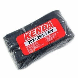 KENDA 20x1.25/1.5 A/V Schrader/American Folding Bike 406 Inner Tubes - 2 pcs