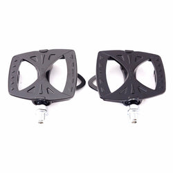 MKS GR-10 Alloy Racing Track Fixed Gear Wide platform Bike Pedal - Black