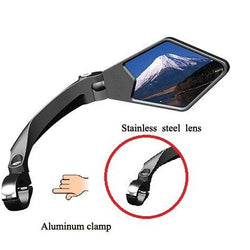Hafny HF-MR085R 360º Adjustable Bike Handlebar Grip Rearview Mirror - Left