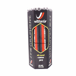 Vittoria Rubino Pro Tire G+ GRAPHENE 700 x 23c  black red Road Bike Tire