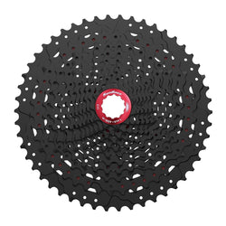 SunRace CSMZ90 11-50T 12 Speed Wide Ratio Mountain Bike Cassette , Black