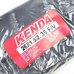 KENDA 26x1.9/2.35 F/V Presta/French Valve MTB Mountain Bike Inner Tubes - 2 pcs