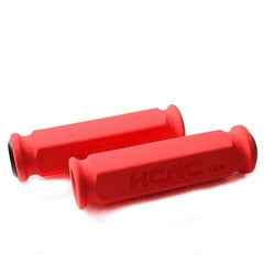 KCNC EVA Foam MTB Mountain Bike Handlebar Grips - Red~