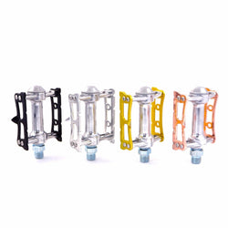 MKS Sylvan Track Alloy City Classic Toe Clip Compatible Bicycle Pedal