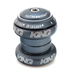 CHRIS KING No Threadset Bold 1-1/8" inch Threadless Bicycle Headset -matte slate