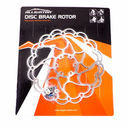 ALLIGATOR Aries MTB Road Bike Disc Brake Rotor 160mm 180mm 203mm - Silver