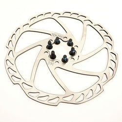 1 or 2 Tektro Polygon 6 Bolt Disc Brake Bike Rotor 160/180 mm Road CX Mountain