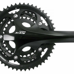 Shimano 105 FC-5703 3x10s  Hollowtech II Crankset 172.5mm30x39x50T Black W/BB