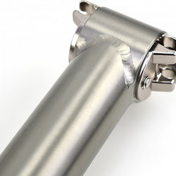 TIPSUM 31.8MM×535MM TITAN SEATPOST FOR BROMPTON + REARLIGHT SET |TIPSUM BROMPTON用 31.8MM×535MM チタン製ヤグラ付シートポスト＋バックライトセット