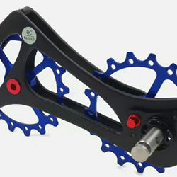 TIPSUM 16TS Carbon frame Big Pulley for SHIMANO 4600 / 4700 / 5700 / 5800|TIPSUM 16TS SHIMANO 4600 / 4700 / 5700 / 5800 対応 カーボン製ビッグプーリー