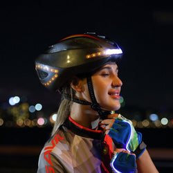 DRAGONBIKE HN-LED-B55 MTB HELMET WITH FRONT / REAR LIGHT|DRAGONBIKE HN-LED-B55 フロント / リアライト搭載 MTB用 サイクリングヘルメット