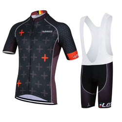 LQSGCD BS-001 LQSGCD BS-001 SHORT SLEEVE JERSEY & BIB SHORTS SET|LQSGCD BS-001 半袖サイクルジャージ＆ビブショーツ上下セット