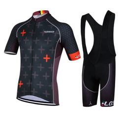 LQSGCD BS-001 LQSGCD BS-001 SHORT SLEEVE JERSEY & BIB SHORTS SET|LQSGCD BS-001 半袖サイクルジャージ＆ビブショーツ上下セット