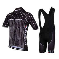 LQSGCD BS-002 SHORT SLEEVE JERSEY & BIB SHORTS SET|LQSGCD BS-002 半袖サイクルジャージ＆ビブショーツ上下セット