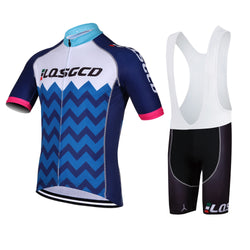 LQSGCD BS-003 SHORT SLEEVE JERSEY & BIB SHORTS SET|LQSGCD BS-003 半袖サイクルジャージ＆ビブショーツ上下セット