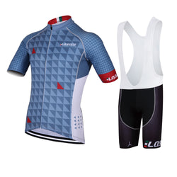 LQSGCD BS-004 SHORT SLEEVE JERSEY & BIB SHORTS SET|LQSGCD BS-004 半袖サイクルジャージ＆ビブショーツ上下セット