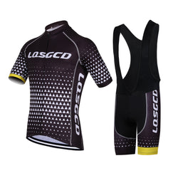 LQSGCD BS-006 SHORT SLEEVE JERSEY & BIB SHORTS SET|LQSGCD BS-006 半袖サイクルジャージ＆ビブショーツ上下セット