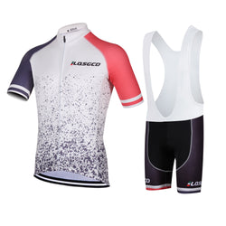 LQSGCD BS-007 SHORT SLEEVE JERSEY & BIB SHORTS SET|LQSGCD BS-007 半袖サイクルジャージ＆ビブショーツ上下セット