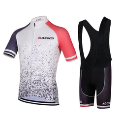 LQSGCD BS-007 SHORT SLEEVE JERSEY & BIB SHORTS SET|LQSGCD BS-007 半袖サイクルジャージ＆ビブショーツ上下セット