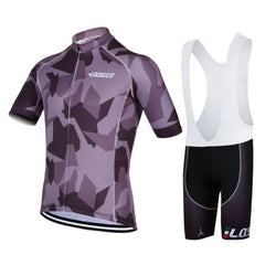 LQSGCD BS-012 SHORT SLEEVE JERSEY & BIB SHORTS SET|LQSGCD BS-012 半袖サイクルジャージ＆ビブショーツ上下セット