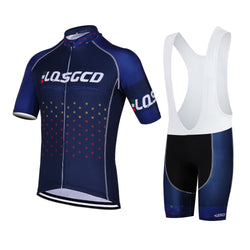 LQSGCD BS-015 SHORT SLEEVE JERSEY & BIB SHORTS SET|LQSGCD BS-015 半袖サイクルジャージ＆ビブショーツ上下セット