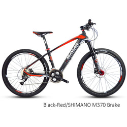 SAVA 26" SV550 CARBON FIBER FRAME MOUNTAIN BIKE 27 SPEED SHIMANO HYDRAULIC BRAKE (SHIMANO M370 BRAKE)|SAVA 26" SV550 SHIMANO M370ブレーキ搭載 カーボン 27速 MTB