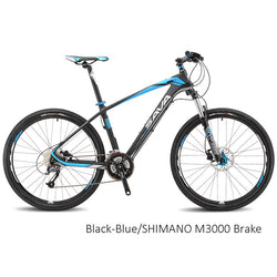SAVA 26" SV550 CARBON FIBER FRAME MOUNTAIN BIKE 27 SPEED SHIMANO HYDRAULIC BRAKE (SHIMANO M3000 BRAKE)|SAVA 26" SV550 SHIMANO M3000 ブレーキ搭載 カーボン 27速 MTB