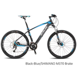 SAVA 26" SV550 CARBON FIBER FRAME MOUNTAIN BIKE 27 SPEED SHIMANO HYDRAULIC BRAKE (SHIMANO M370 BRAKE)|SAVA 26" SV550 SHIMANO M370ブレーキ搭載 カーボン 27速 MTB