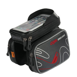 CBR TOPTUBEBAG WITH SMARTPHONE CASE SZ-009-1 6.0 INCH TOUCH SCREEN WATERPROOF | CBR スマートフォンケース付き トップチューブバッグ SZ-009-1 タッチスクリーン操作対応 PU/EVA製 6.0インチ