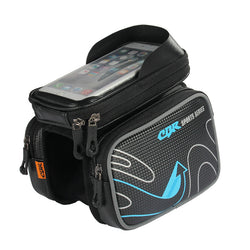 CBR TOPTUBEBAG WITH SMARTPHONE CASE SZ-009-1 6.0 INCH TOUCH SCREEN WATERPROOF | CBR スマートフォンケース付き トップチューブバッグ SZ-009-1 タッチスクリーン操作対応 PU/EVA製 6.0インチ