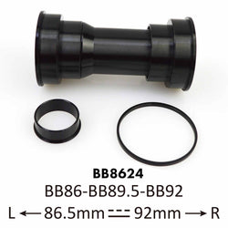 Tipsum G3 grade ceramic bearing bottom bracket BB8624 Shimano |  Tipsum G3グレード 窒化珪素セラミックベアリング採用 自転車用ボトムブラケット BB86 シマノクランク用 BB8624