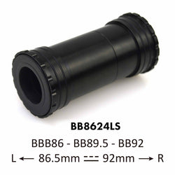 Tipsum G3 grade ceramic bearing bottom bracket BB8624LS Shimano | Tipsum G3グレード 窒化珪素セラミックベアリング採用 自転車用ボトムブラケット BB860 シマノクランク用 BB8624LS