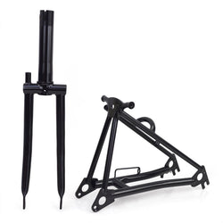Tipsum titanium Front fork & Rear frame for Brompton (Black) | Tipsum  ブロンプトン用 チタン合金 フロントフォーク ＆ リアフレーム（ブラック）