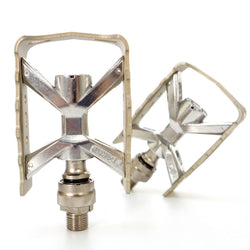 MKS Esprit EZY Quick Release Bike Platform Pedals - 916 Titan Color