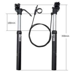 KindShock EXA Form KS860 MTB dropper seatpost adjustable height with hand control 27.2 / 28.6 / 30.0 / 30.4 / 30.8 / 31.6 / 33.9mm * 350mm| KindShock EXA Form KS860 ドロッパーシートポスト レバー付 27.2 / 28.6 / 30.0 / 30.4 / 30.8 / 31.6 / 33.9mm * 350mm