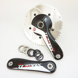 FSA Vision Trimax Carbon BB30 TT/Triathlon Road Bike Crankset 53/39T 175mm W/BB