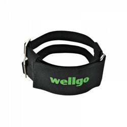 Wellgo W7 W-7 Pro Grip Bike Double Power Pedal Toe Straps Wide Boot Fit