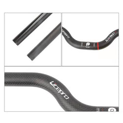 LITEPRO Brompton 412 M-HANDLE carbon handle 25.4*580mm  | LITEPRO ブロンプトン 412  Mタイプカーボンハンドル 25.4*580mm
