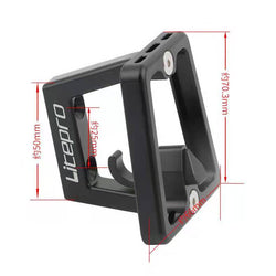 Litepro Brompton・3sixty front carrier block adapter LP-FCBA | Litepro Brompton・3sixty用 フロントキャリア ブロックアダプター LP-FCBA