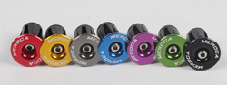 MEROCA HANDLEBAR END SET 22-24MM ALUMINIUM|MEROCA ハンドルバーエンド左右セット 22-24MM アルミ製　